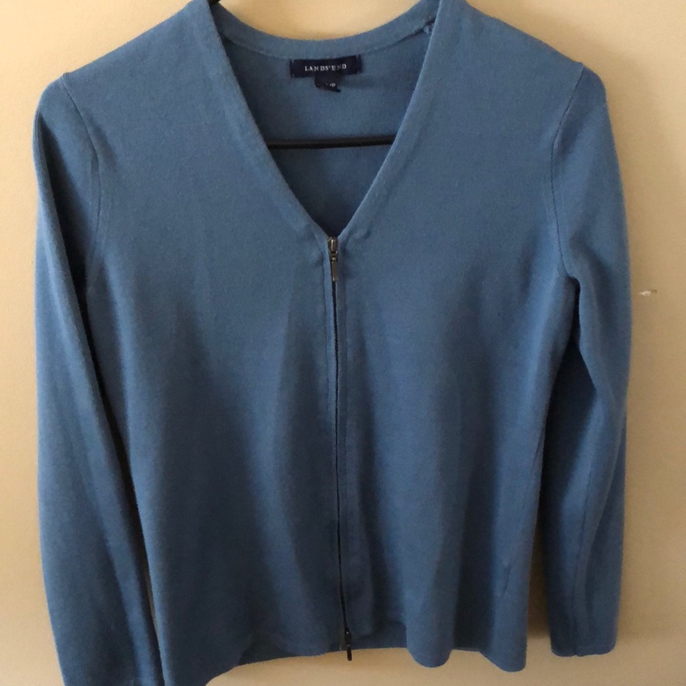 Lands End Zip Up
